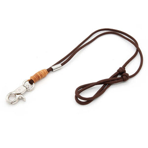 Praktische Pfeifenband für Acme-Pfeifen - stufenlos verstellbar - Schoko-Braun