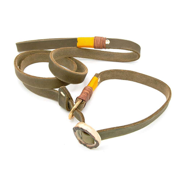 Konfigurierbare Retriever-Leine Leder