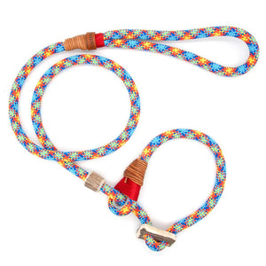 Exklusive Moxon 10 mm Color Fusion mit Takling, robustes Tau mit sorgfältig genähten Verbindungen, handmade in Germany