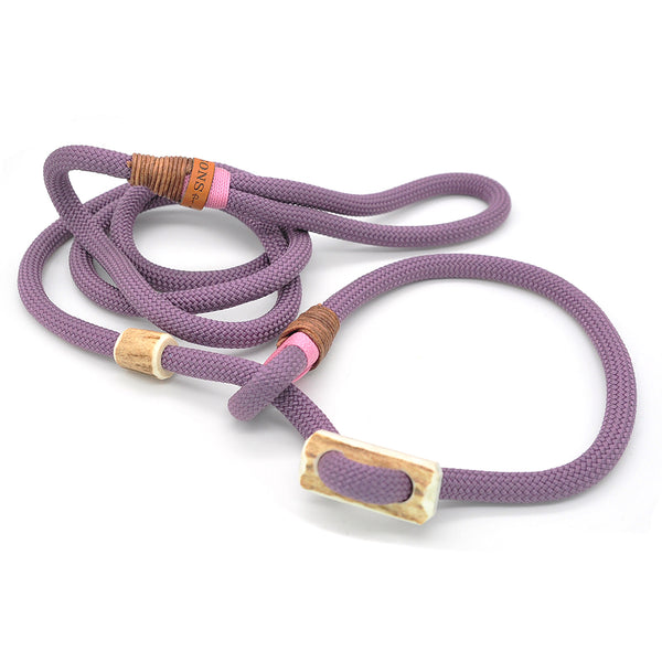Konfigurierbare Retrieverleine 10mm Tau - Elegant-Style