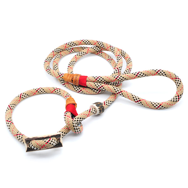 Konfigurierbare Retrieverleine 10mm Tau - Elegant-Style