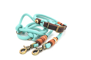 Set: Hundeleine Tau & Halsband mit Schnalle – 10mm | Konfigurator