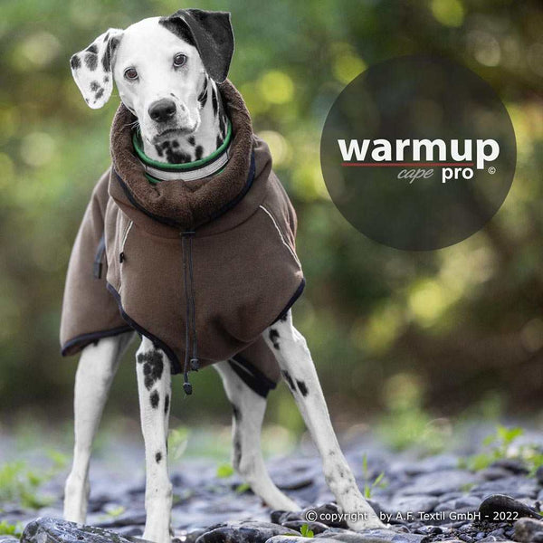 WARMUP Cape Pro – Hochwertiges Frottee und Fleece, schützt vor Feuchtigkeit und kühlt nicht aus