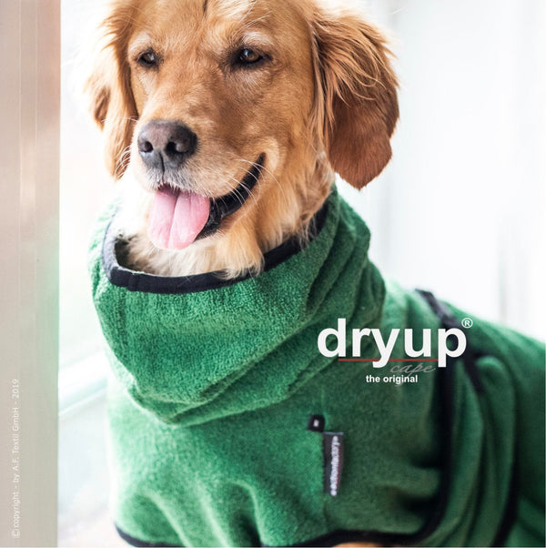 DRYUP CAPE® | Farbe: DARK GREEN / DUNKELGRÜN - KENSONS for dogs