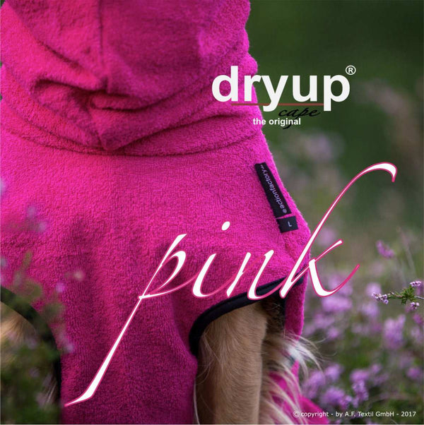 DRYUP CAPE® | Farbe: PINK - KENSONS for dogs