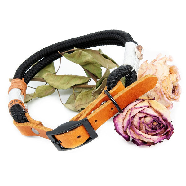 Halsband Tau Ø 10mm | Leder-Adapter | Individuell - KENSONS for dogs