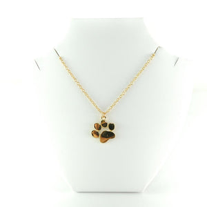 Halskette 'DogPaw' | goldfarben - KENSONS for dogs