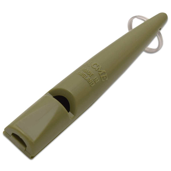 Hundepfeife Acme 210,5 - Braun Oliv / Olive Drab - die beste Pfeife fürs Hunde-Training