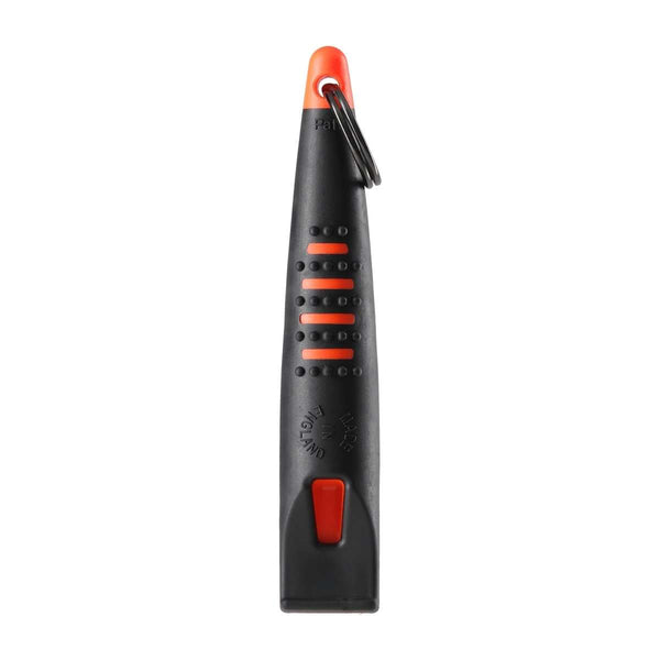 Hundepfeife Acme Alpha 210,5 - Schwarz Orange / Black DG Orange - die beste Pfeife fürs Hundetraining - unten
