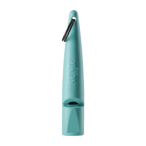 Hundepfeife Acme Alpha 210,5 - Türkis / Turquoise - die beste Pfeife fürs Hundetraining - oben
