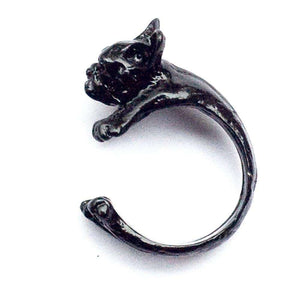 Hundering 'BulliLove' | schwarz - KENSONS for dogs