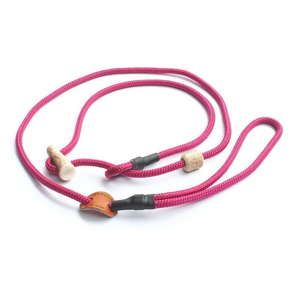 #T-RLS-06-HIM, Retrieverleine 6mm Sporty | Himbeerig - KENSONS for dogs
