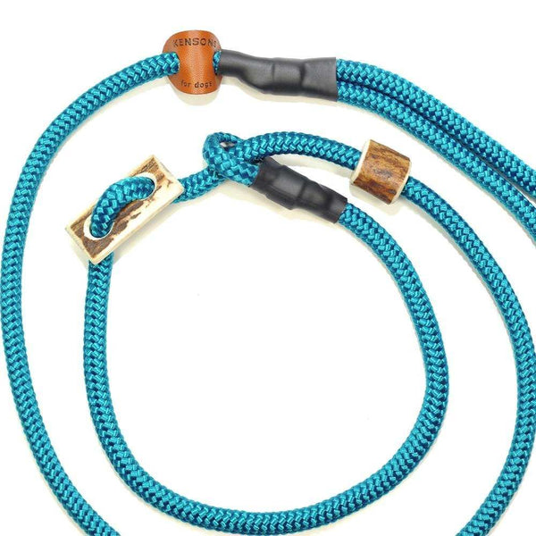 Retrieverleine 8mm Sporty | Attraktives Türkis - KENSONS for dogs