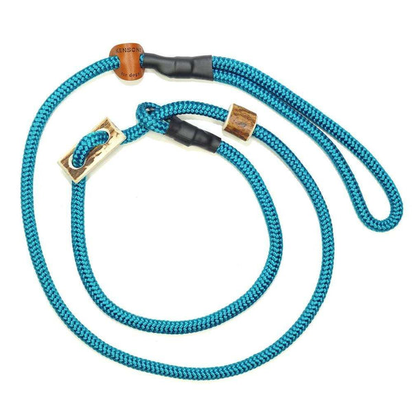 Retrieverleine 8mm Sporty | Attraktives Türkis - KENSONS for dogs