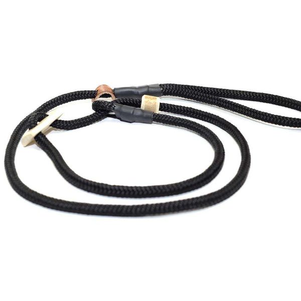 Retrieverleine 8mm Sporty | Black is Black - KENSONS for dogs