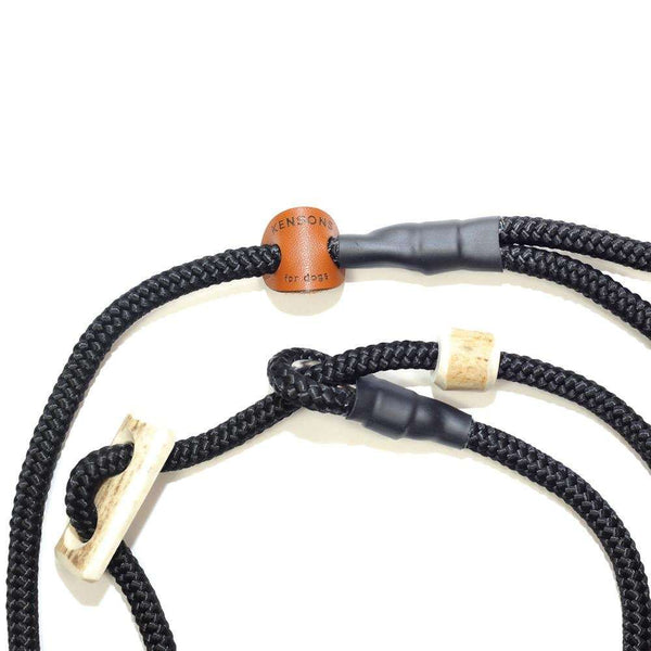 Retrieverleine 8mm Sporty | Black is Black - KENSONS for dogs