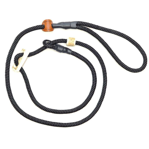Retrieverleine 8mm Sporty | Black is Black - KENSONS for dogs