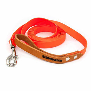 Schleppleine mit Leder-Handschlaufe - KENSONS for dogs