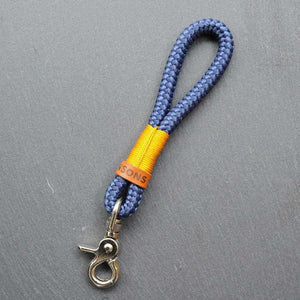 Schlüsselanhänger 'Liebelei' | Blau-Senf-Gelb - KENSONS for dogs