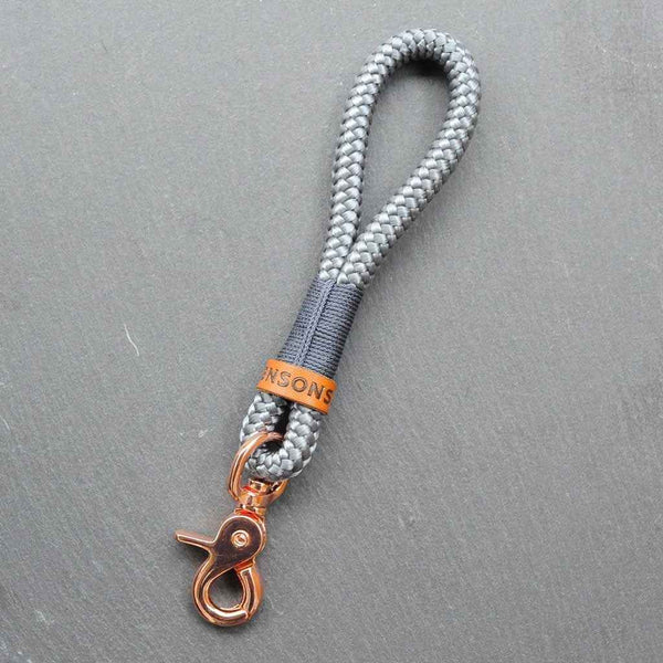 Schlüsselanhänger 'Liebelei' | Grau-Blau-Grau - KENSONS for dogs