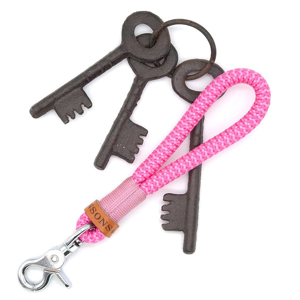 Schlüsselanhänger 'Liebelei' | Pink-Rosa - KENSONS for dogs