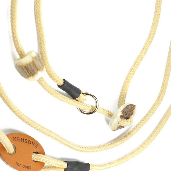 Showleine 4mm 'Horny' | in zahlreichen Farben - MIT Hirschhorn-Zugstopp