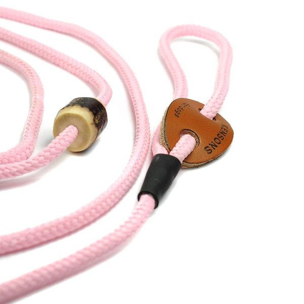 Showleine 4mm 'Horny' | in zahlreichen Farben - MIT Hirschhorn-Zugstopp - KENSONS for dogs