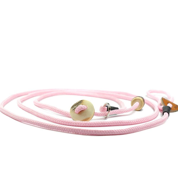 Showleine 4mm 'Horny' | in zahlreichen Farben - MIT Hirschhorn-Zugstopp - KENSONS for dogs