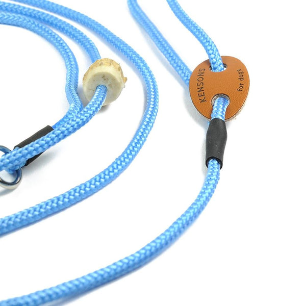 Showleine 4mm 'Horny' | in zahlreichen Farben - MIT Hirschhorn-Zugstopp - KENSONS for dogs
