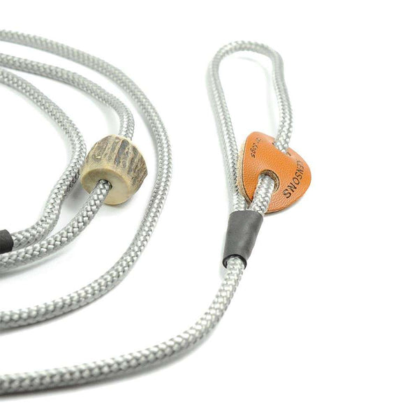 Showleine 4mm 'Horny' | in zahlreichen Farben - MIT Hirschhorn-Zugstopp
