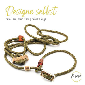 Umhängeleine / Jagdleine 'Hands-Free' | 8mm | Elegant - KENSONS for dogs