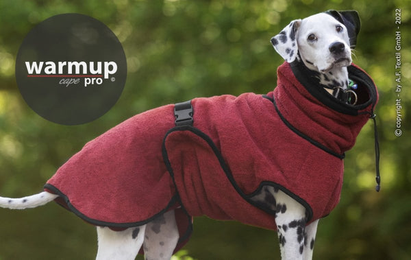 WARMUP CAPE PRO® | Farbe: BORDEAUX - KENSONS for dogs