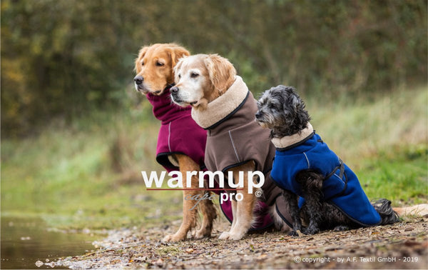 WARMUP CAPE PRO® | Farbe: DARK BLUE / DUNKELBLAU - KENSONS for dogs
